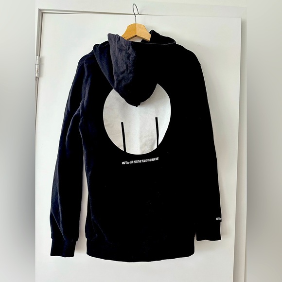 MSFTSREP Logo Cotton Hoodie Size XS Oversized Fit - Picture 4 of 7